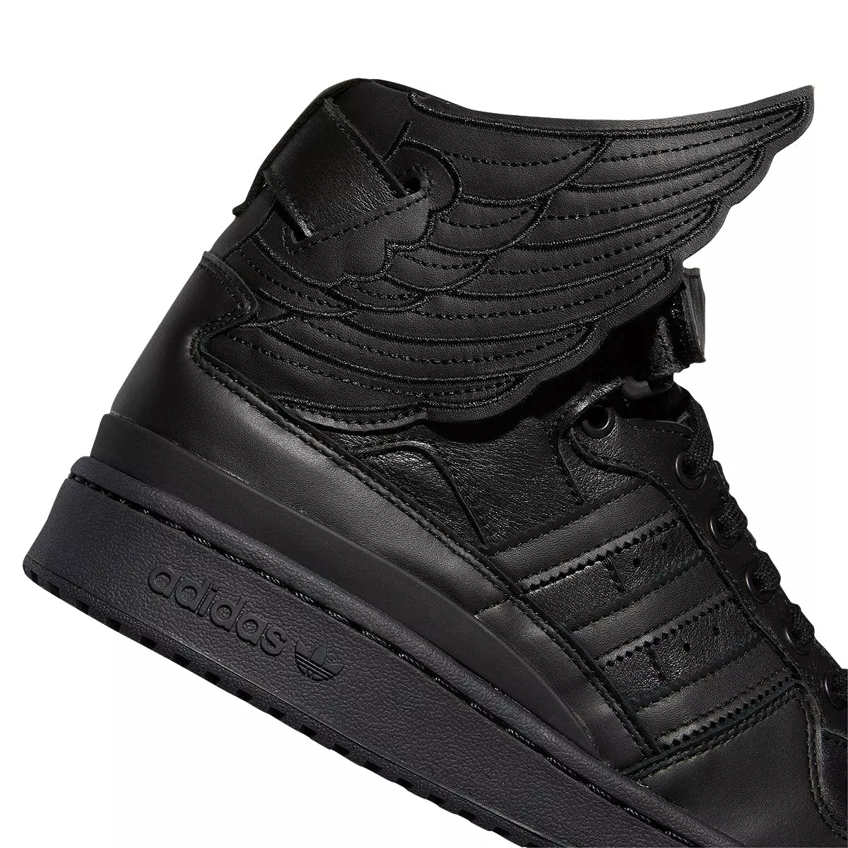 + Jeremy Scott Forum High Wings 4.0 'Core Black'