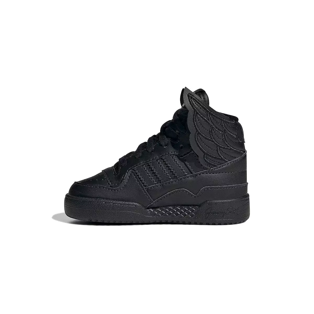 + Jeremy Scott Kid's Forum High Wings 4.0 'Core Black'