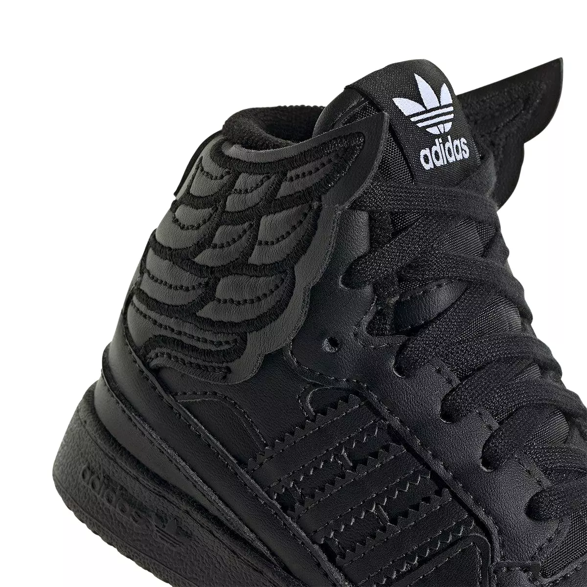 + Jeremy Scott Kid's Forum High Wings 4.0 'Core Black'