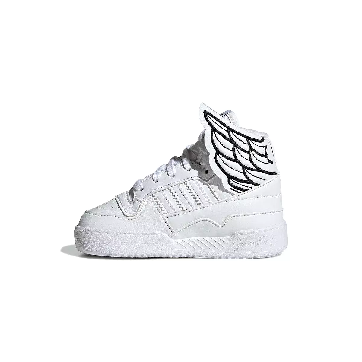 + Jeremy Scott Kid's Forum High Wings 4.0 'White'