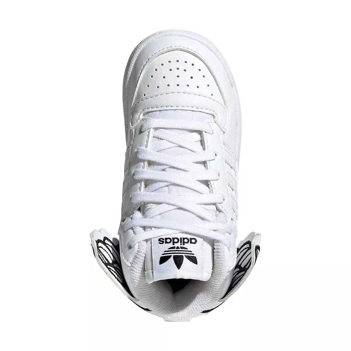 + Jeremy Scott Kid's Forum High Wings 4.0 'White'