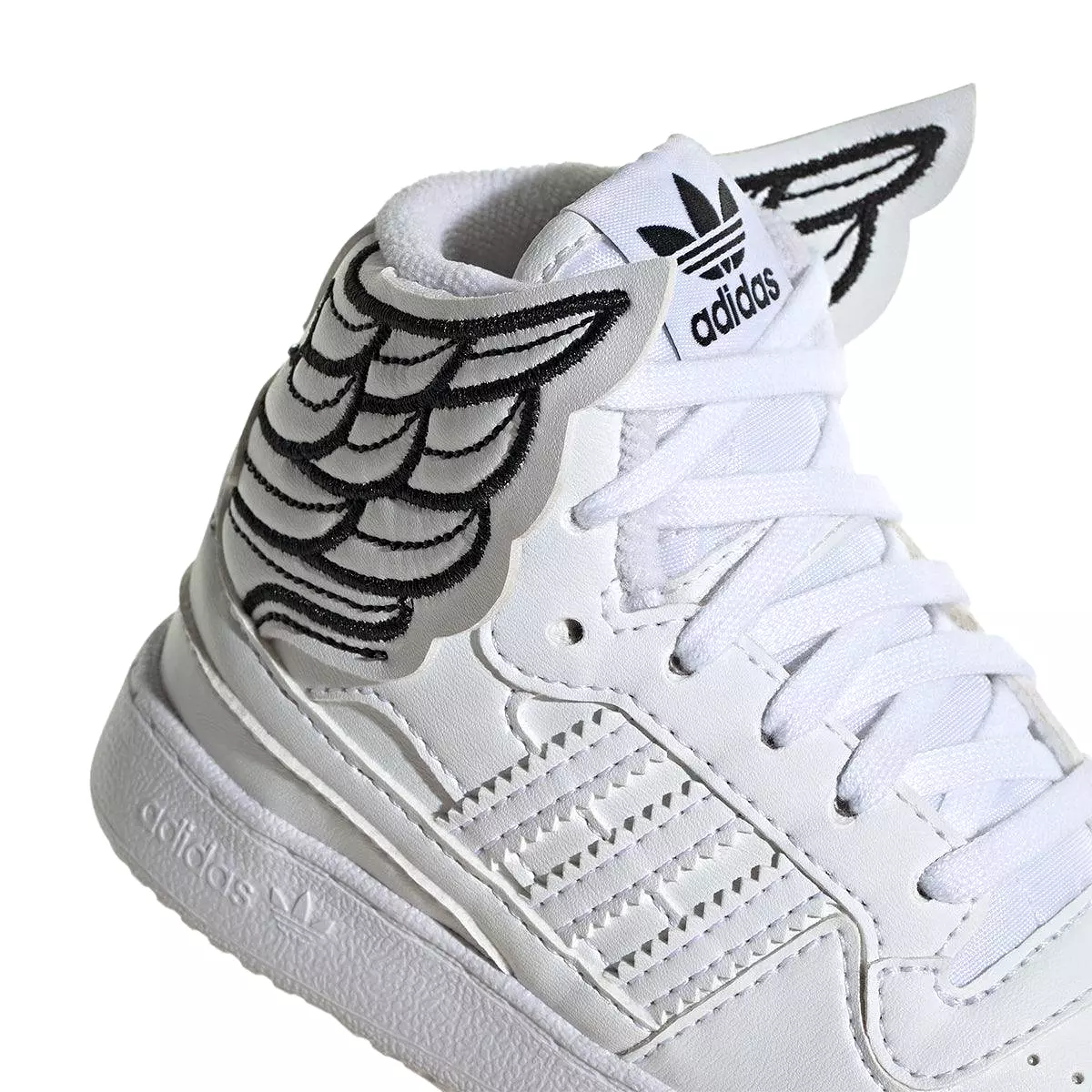 + Jeremy Scott Kid's Forum High Wings 4.0 'White'