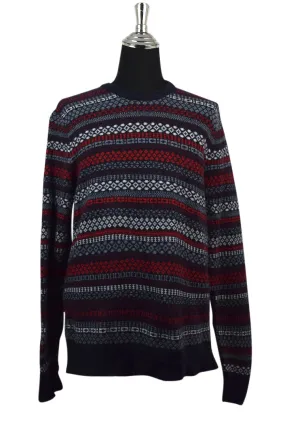 Abstract Pattern Knitted Jumper