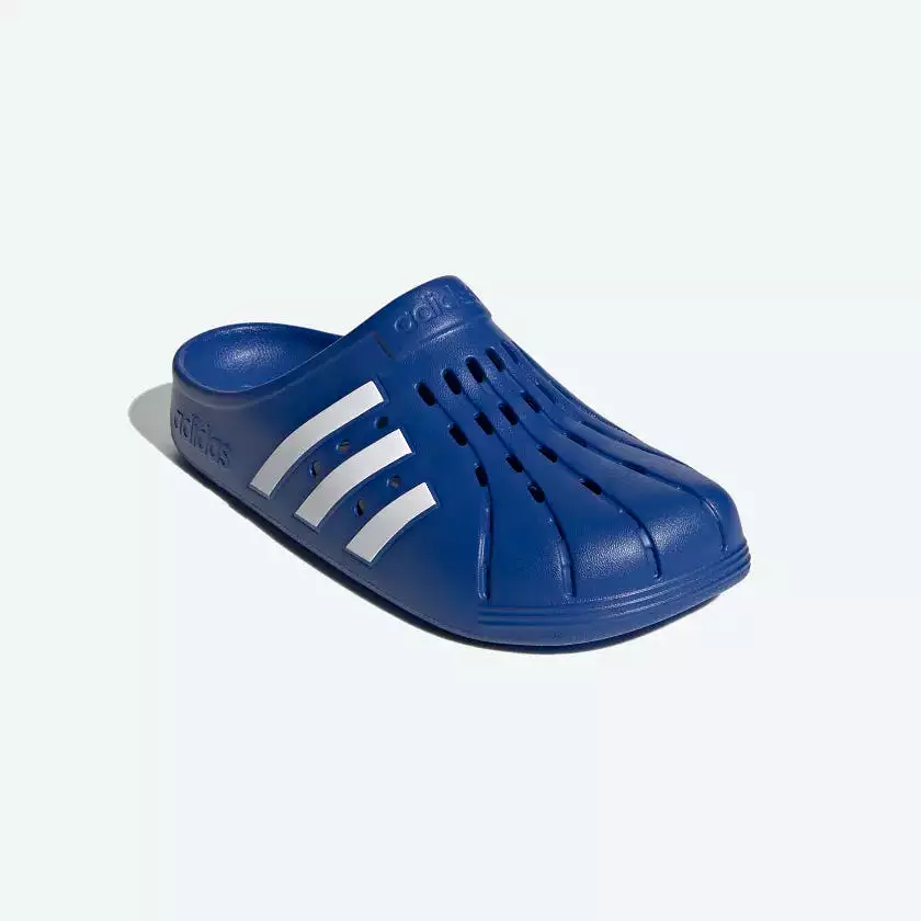 Adidas Adilette Clogs - Royal Blue/Cloud White