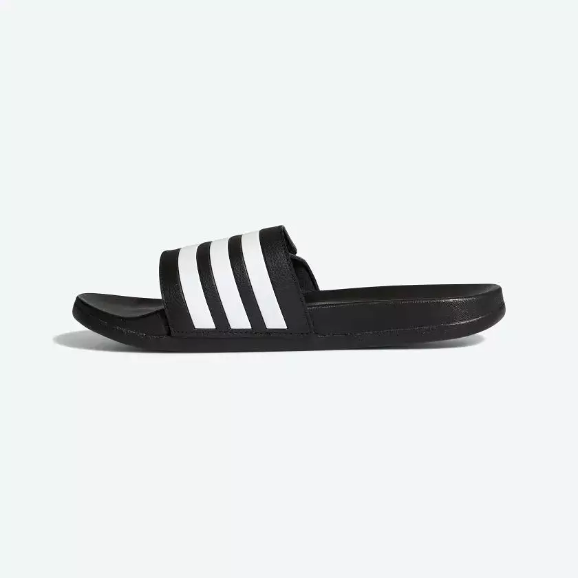 Adidas Adilette Comfort Adjustable Bandage Slides - Cloud White/Core Black