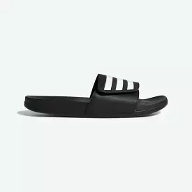 Adidas Adilette Comfort Adjustable Bandage Slides - Cloud White/Core Black