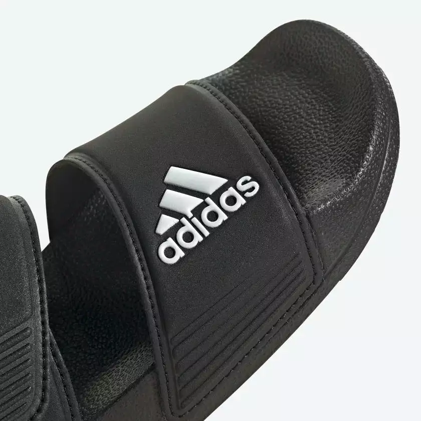 Adidas Adilette Kids Sandals (4-7 Year) -Core Black/Cloud White/Core Black