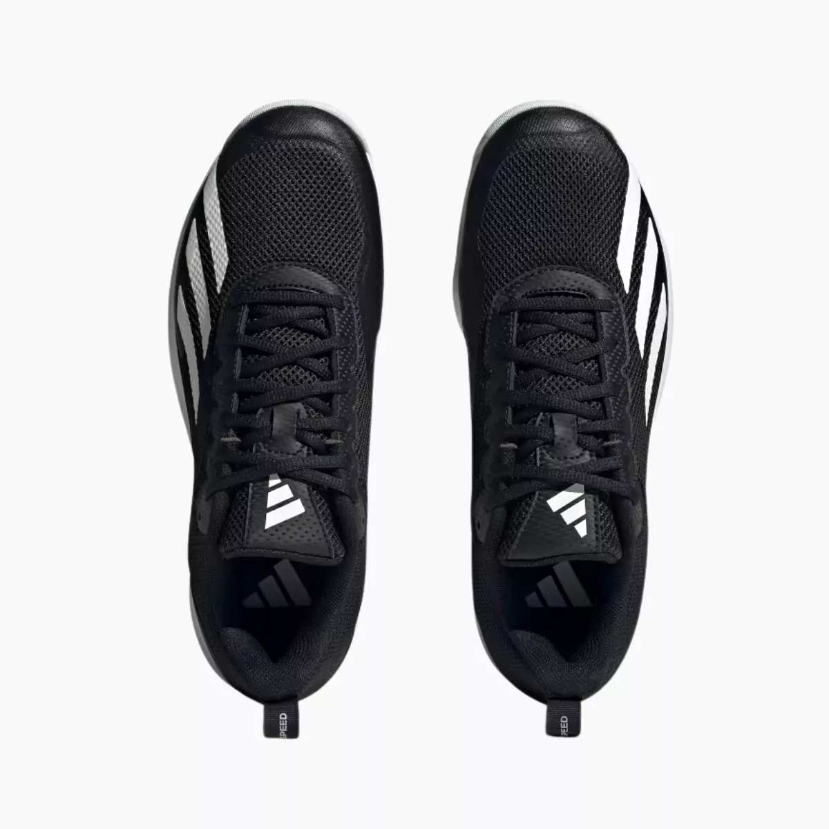 Adidas Courtflash Speed Men Tennis Shoes -Core Black/Cloud White/Matte Silver