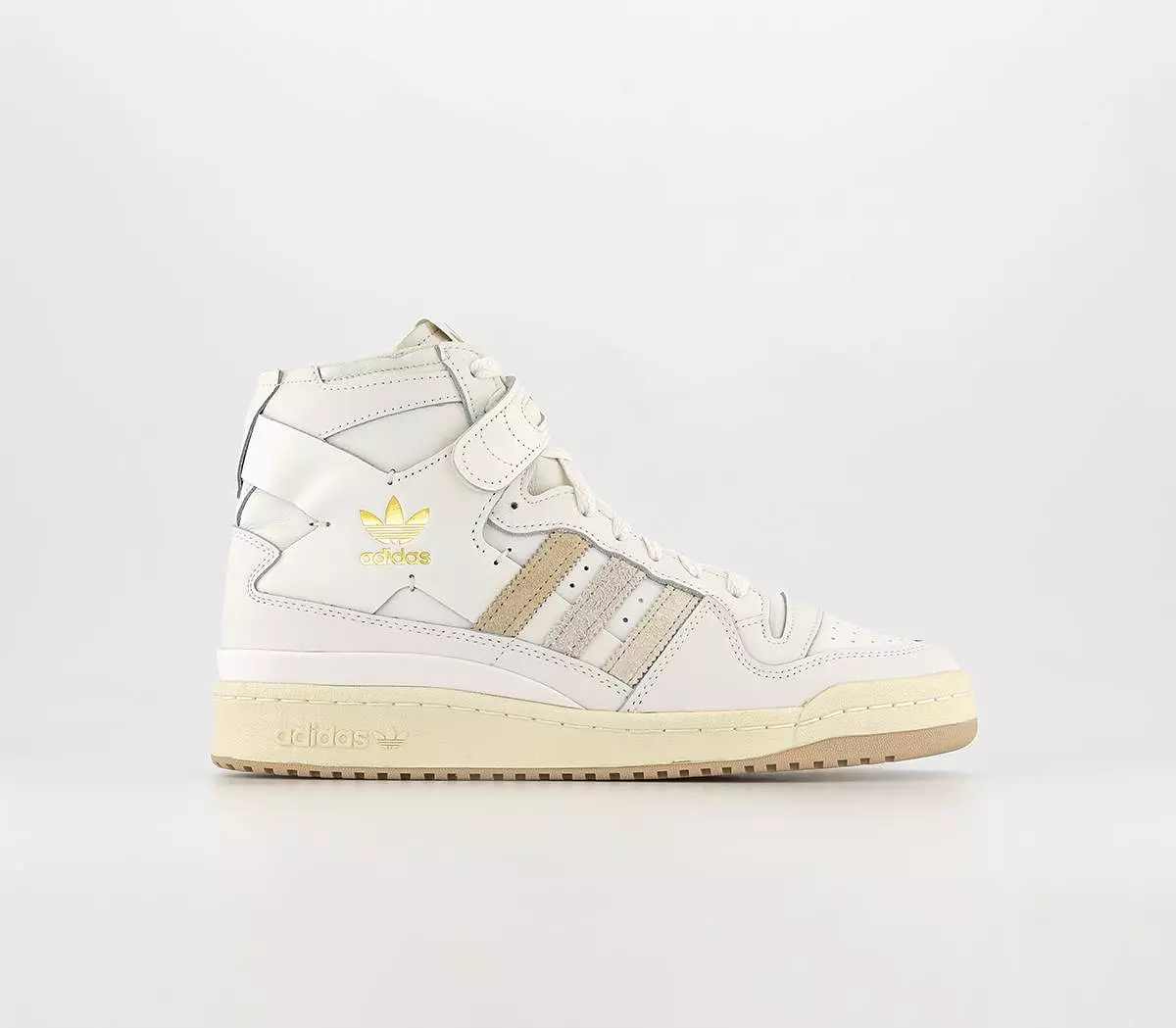 adidas Forum 84 Hi Cloud White Aluminium Trainers