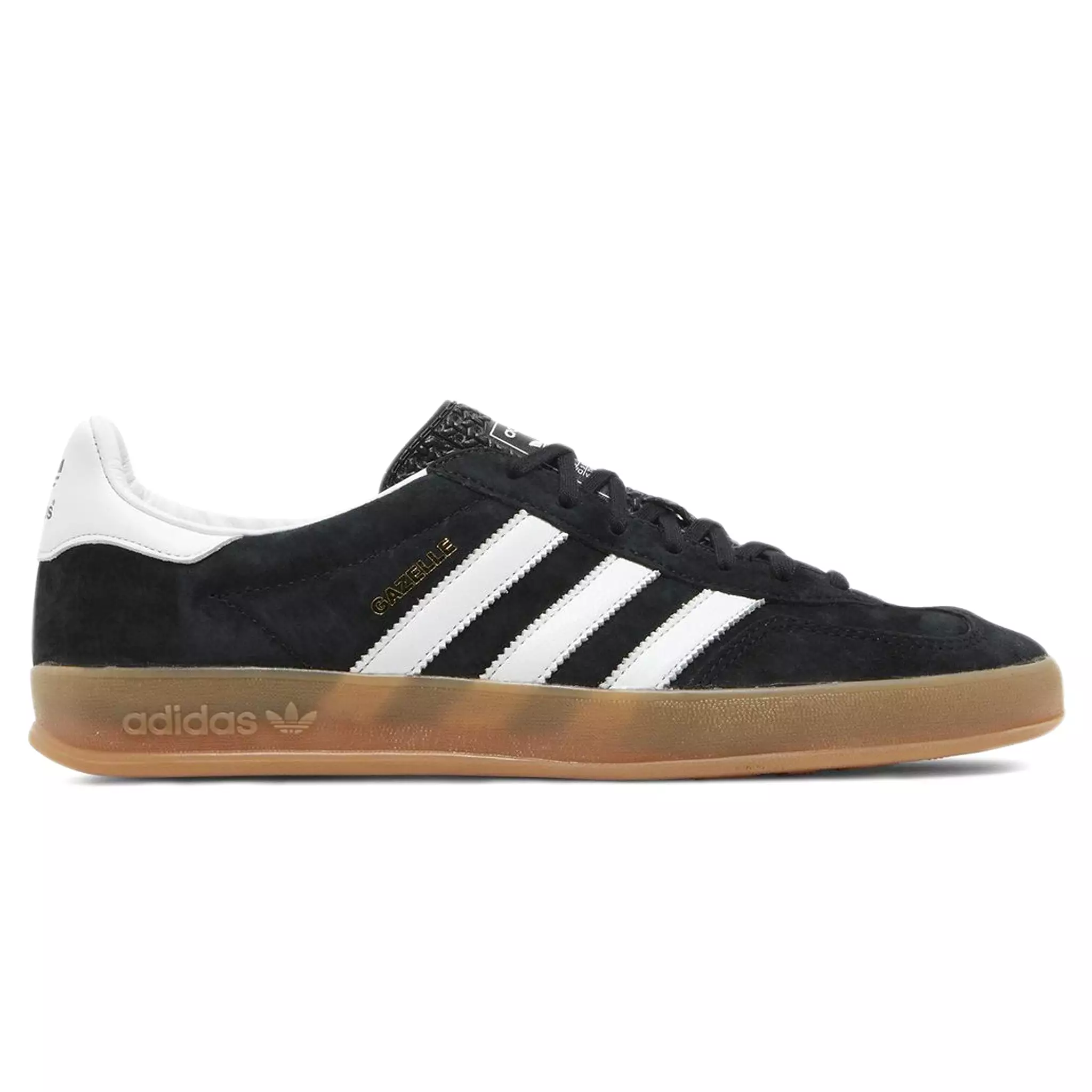 Adidas Gazelle Black White Gum