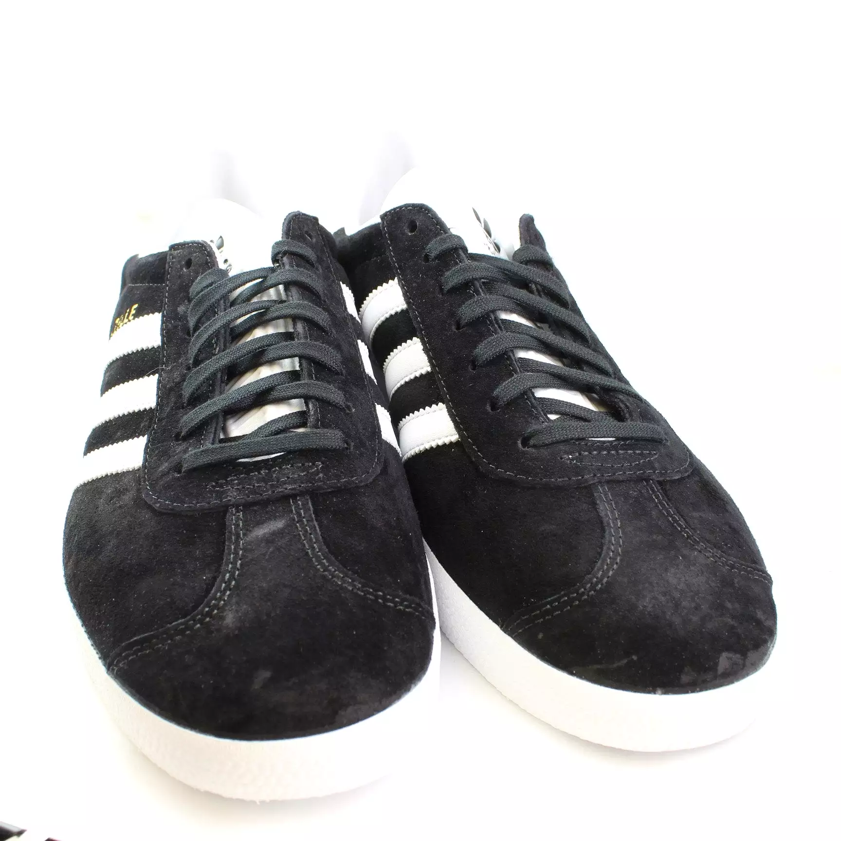 adidas Gazelle Core Black White Trainers