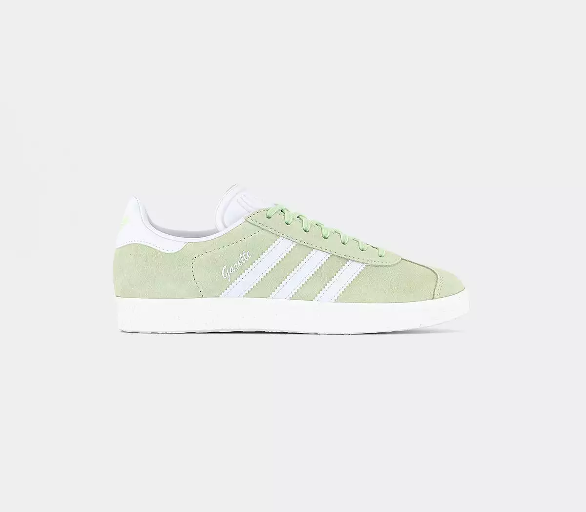 adidas Gazelle Semi Green Spark White Semi Green Spark Uk Size 4.5