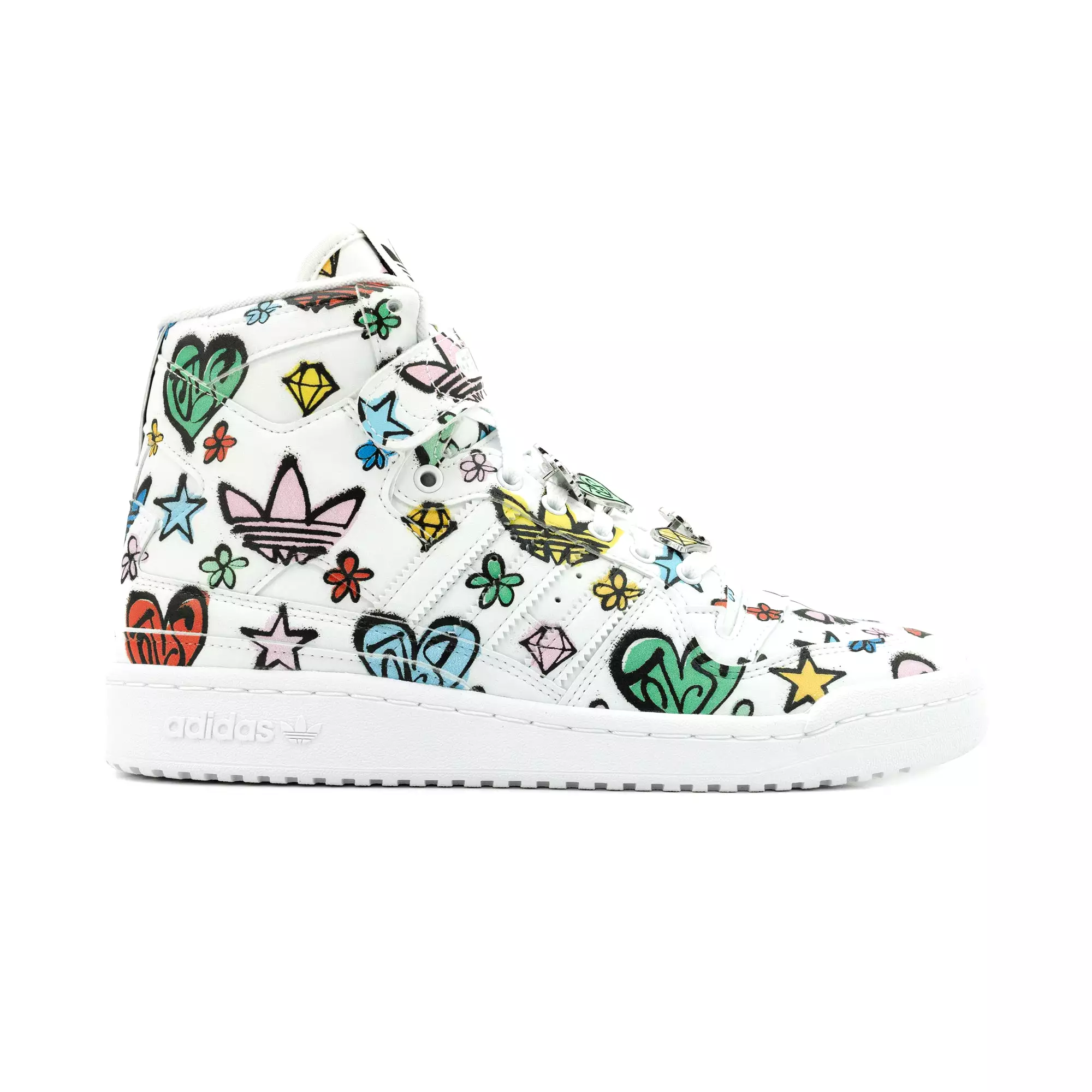 adidas x Jeremy Scott Forum 84 High Monogram HQ1128