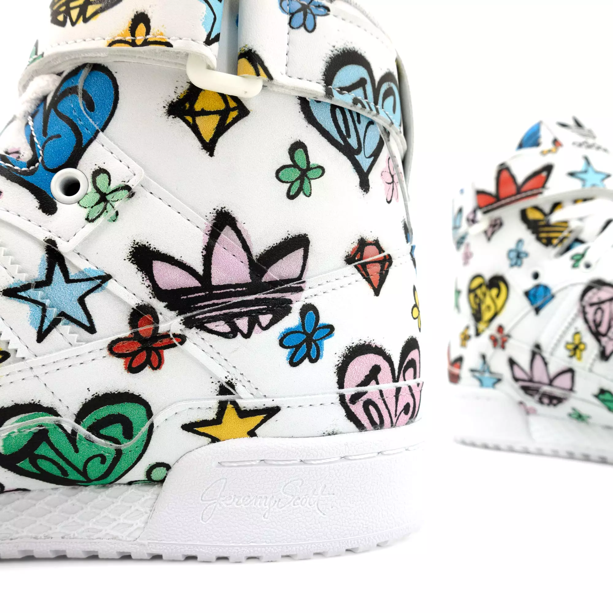 adidas x Jeremy Scott Forum 84 High Monogram HQ1128