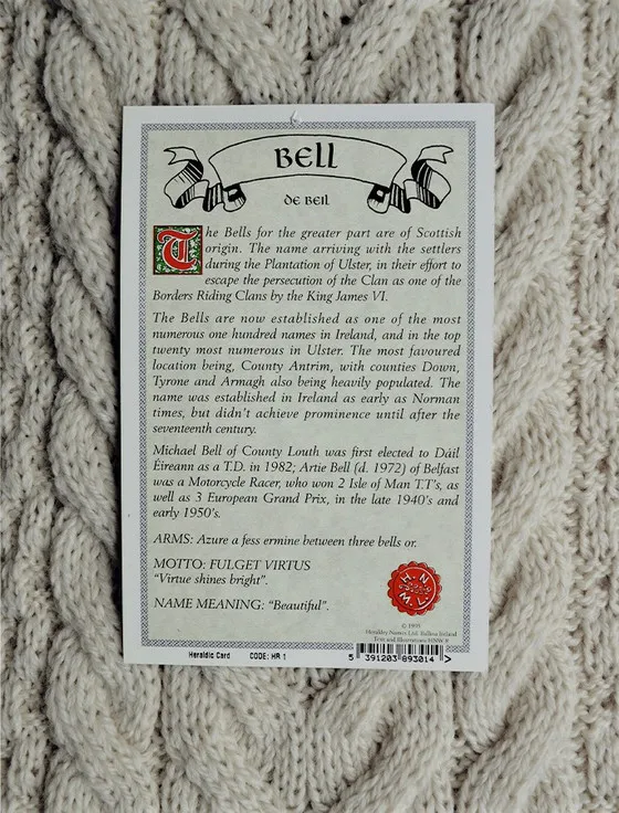 Bell Clan Scarf