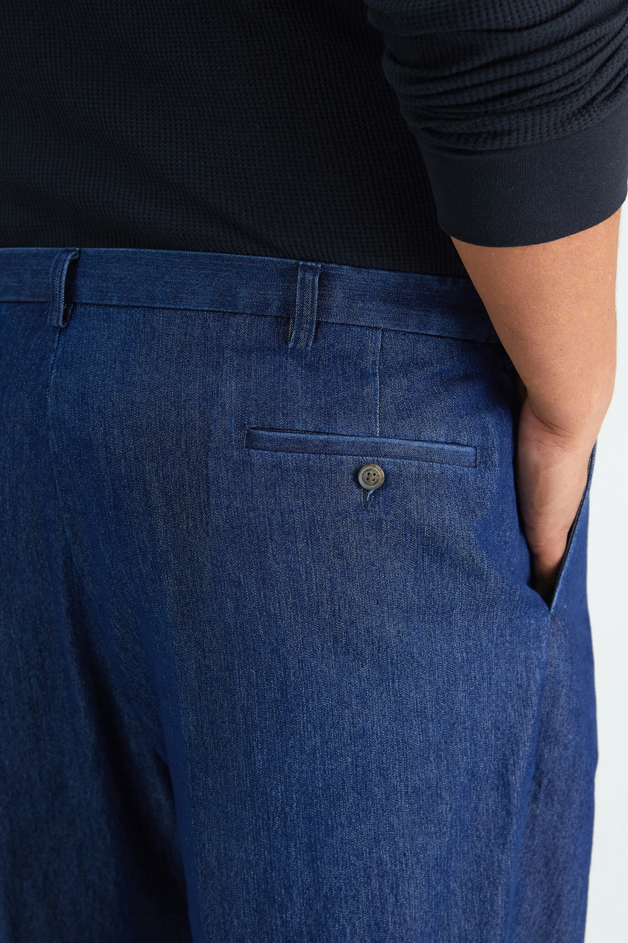 Big & Tall Stretch Denim Trouser