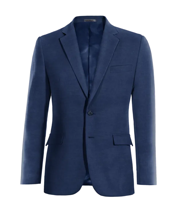  Blazer azul marino de lino edición limitada