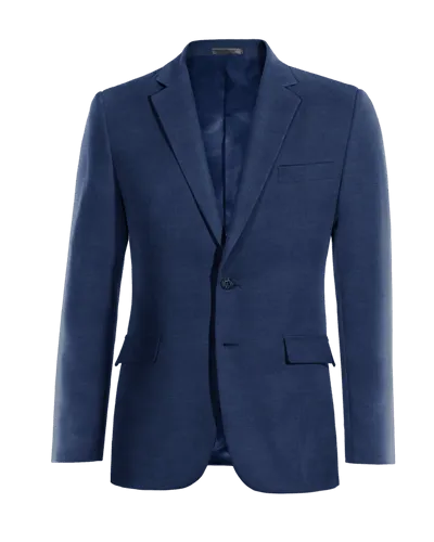  Blazer azul marino de lino edición limitada