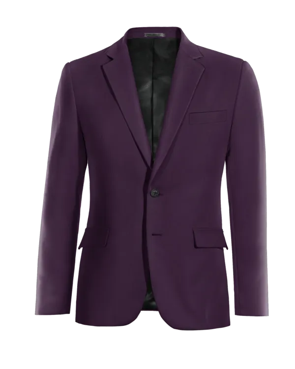  Blazer lila oscuro esencial