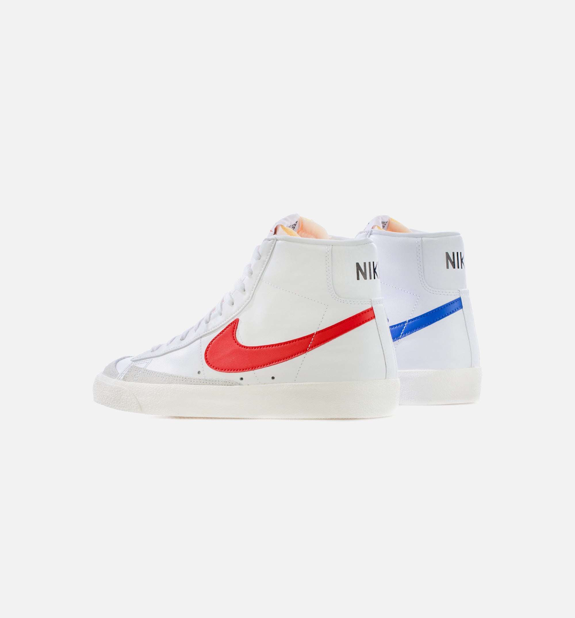 Blazer Mid ’77 Mens Lifestyle Shoe - White/Red/Blue