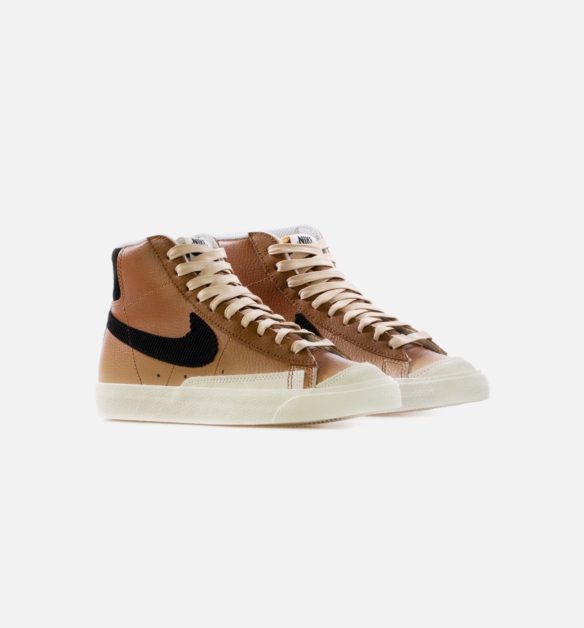 Blazer Mid ’77 Mushroom Womens Lifestyle Shoes - Mushroom/White/Black