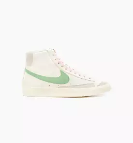 Blazer Mid 77 PRM Coconut Milk Mens Lifestyle Shoe - Beige/Green