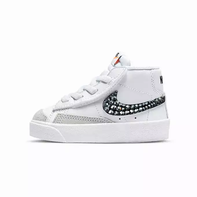 Blazer Mid 77 Toddler (White/Black)