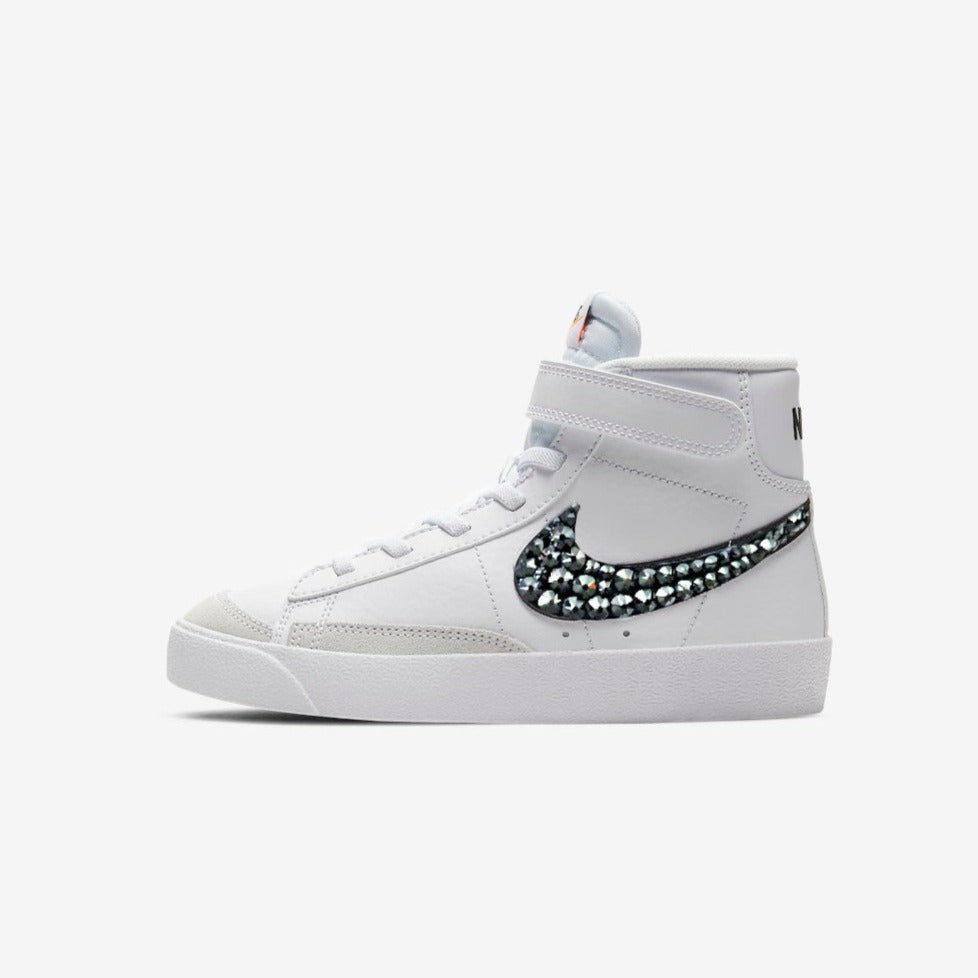 Blazer Mid 77 Younger Kids/ Pre School (White/Black)