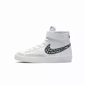 Blazer Mid 77 Younger Kids/ Pre School (White/Black)