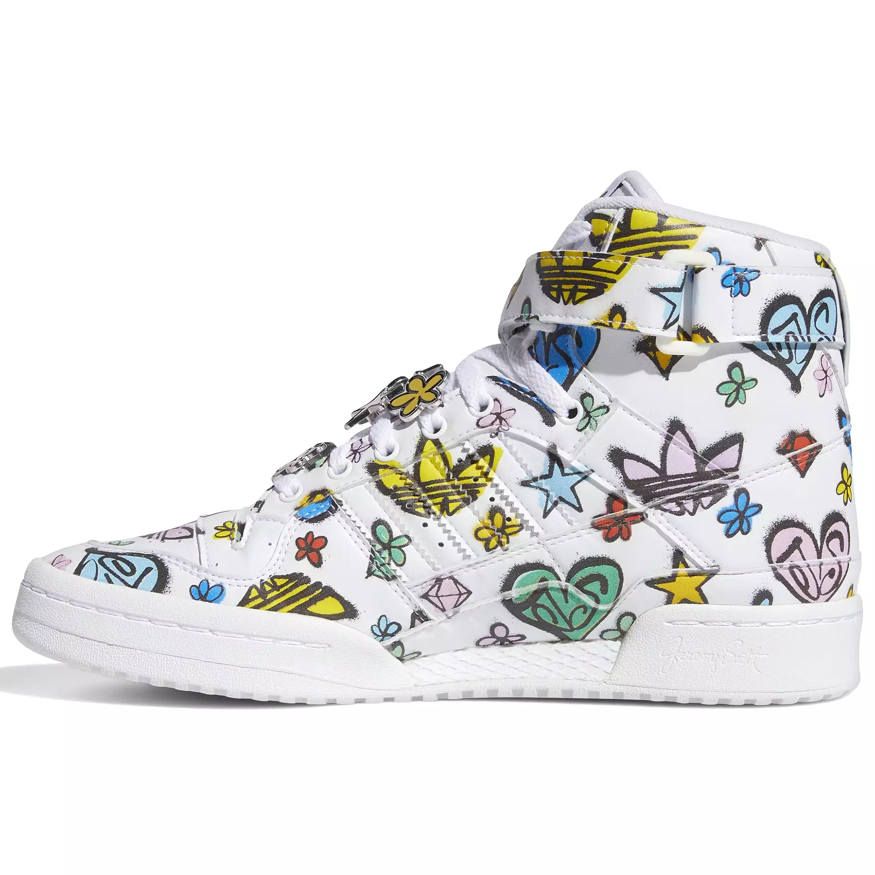 Botin Adidas Hombre Urbanas Jeremy Scott Forum 84 Hi Mono | HQ1128