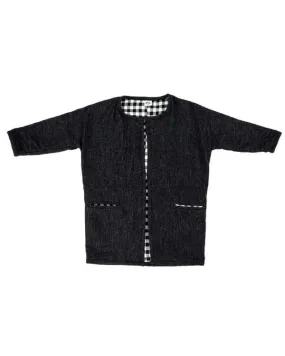 Chore Coat - Black/White Gingham