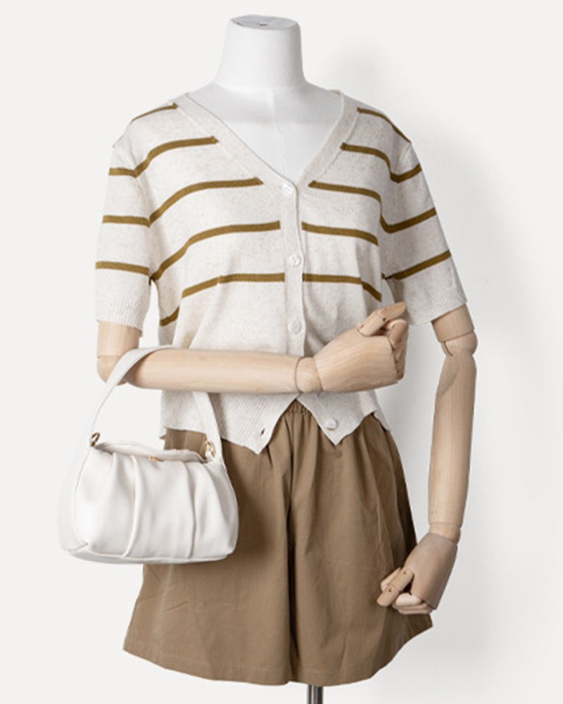 Cloud pleated Handbag