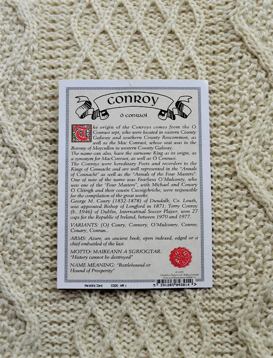 Conroy Clan Scarf