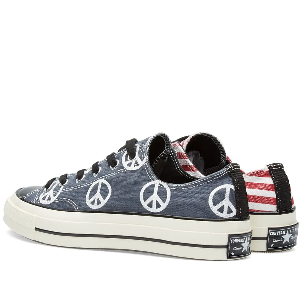 Converse Chuck Taylor 1970s Ox 'Peace Flag'Midnight Navy