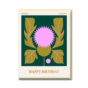 DC Columbia Road - Thistle - Happy Birthday -S2I