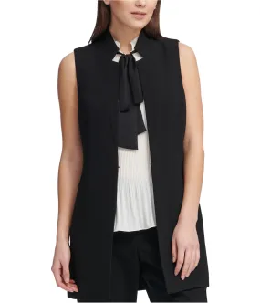 Dkny Womens Notched-Lapel Blazer Jacket