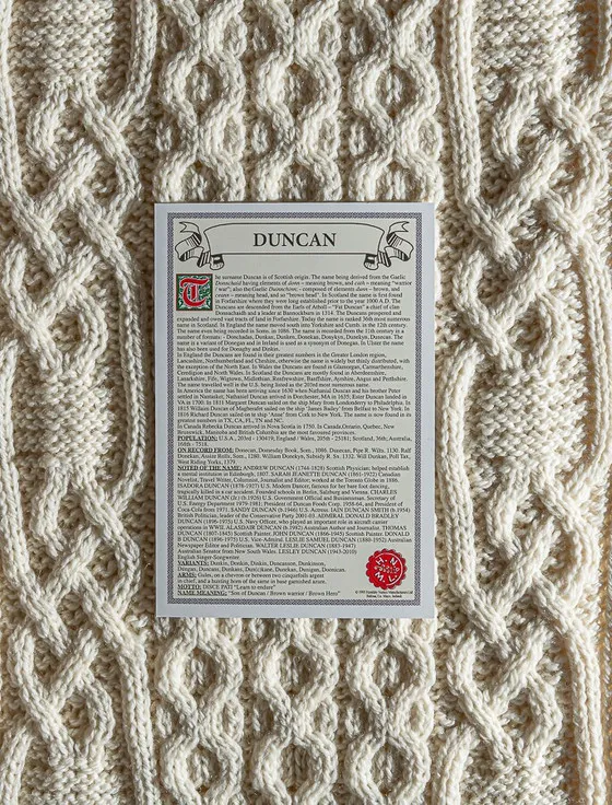 Duncan Clan Scarf