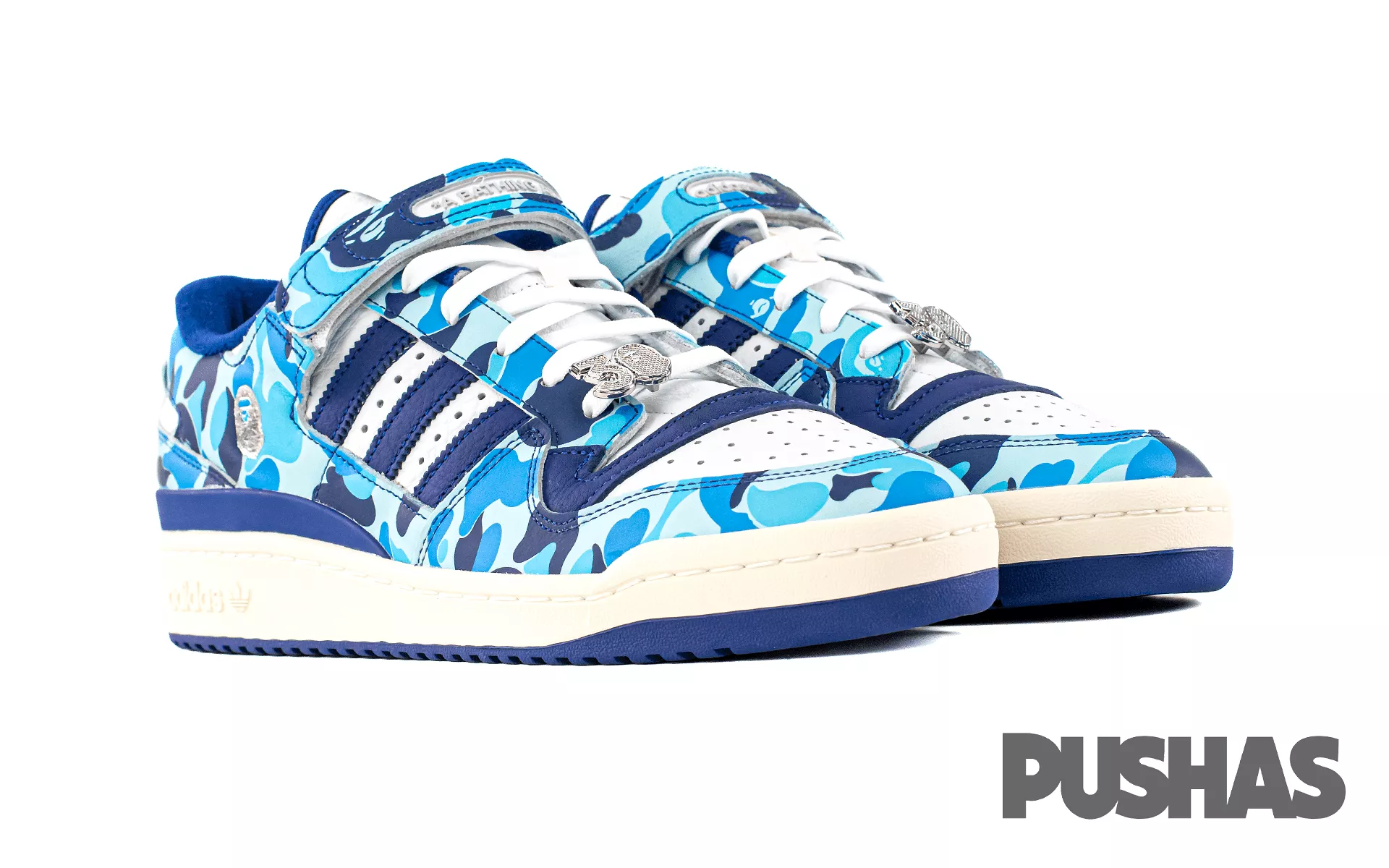 Forum 84 Low 'Bape 30th Anniversary Blue Camo' (2023)