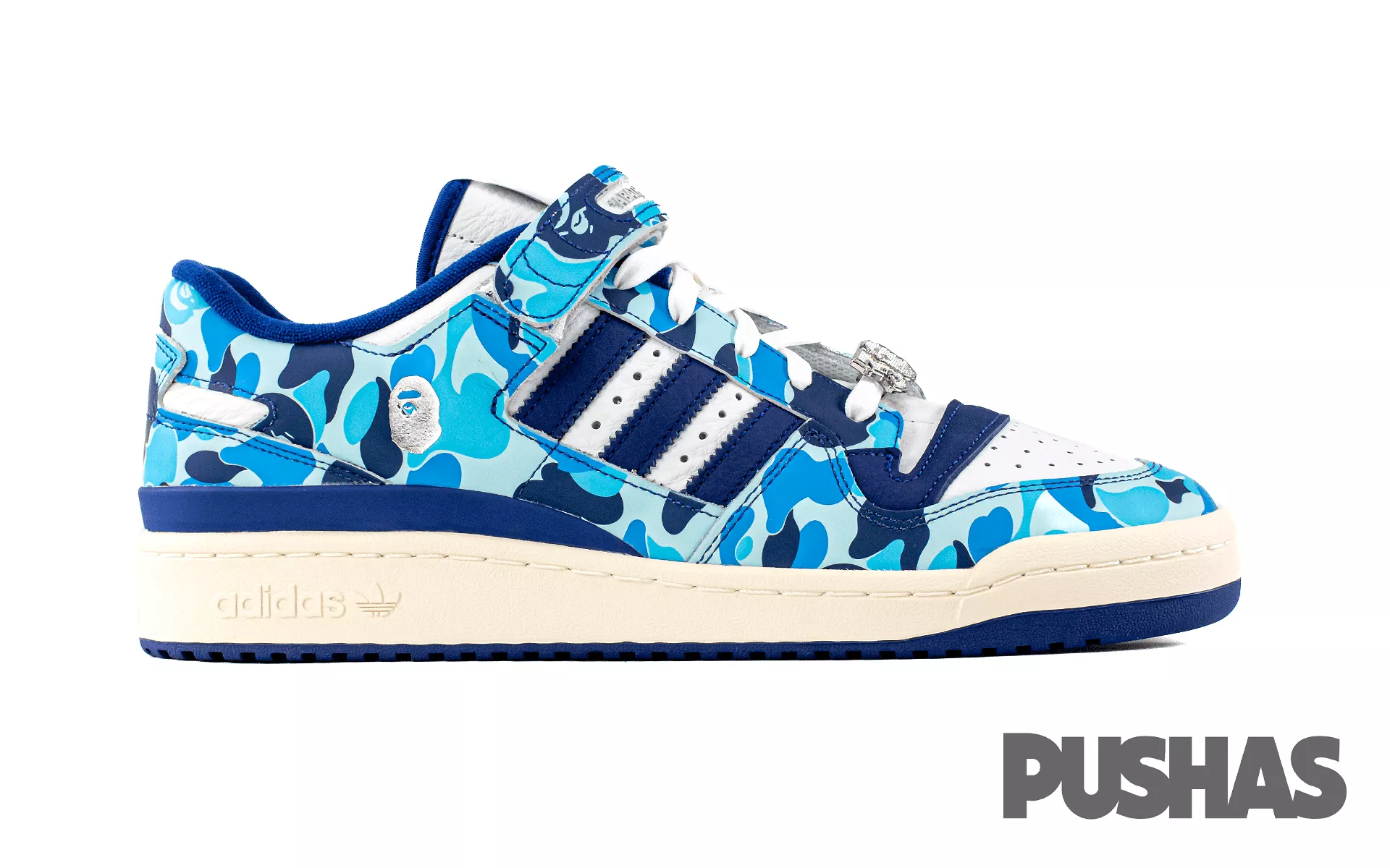 Forum 84 Low 'Bape 30th Anniversary Blue Camo' (2023)