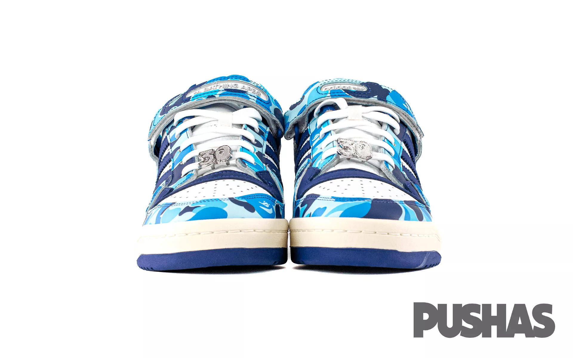 Forum 84 Low 'Bape 30th Anniversary Blue Camo' (2023)