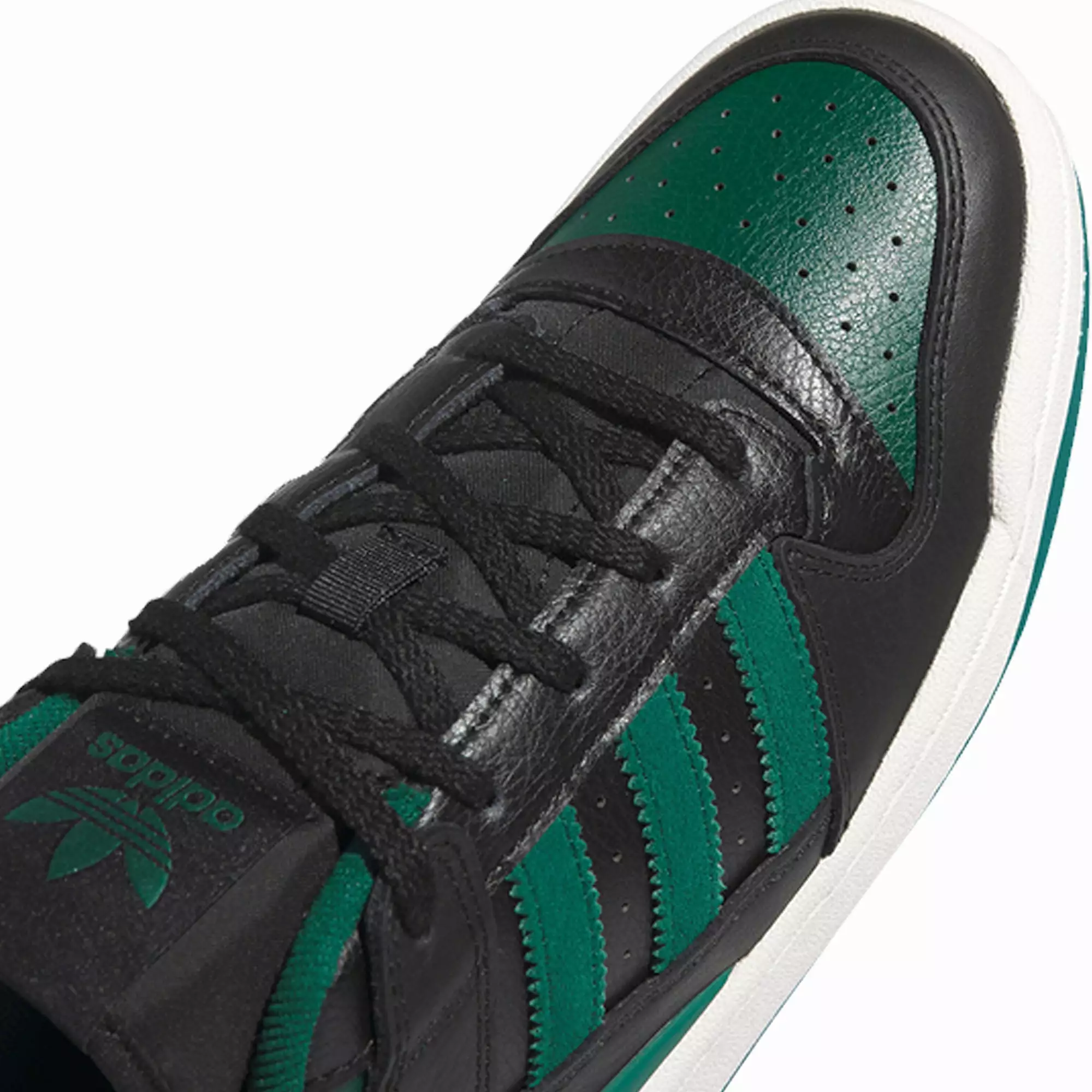 FORUM LOW CL 'CORE BLACK/COLLEGIATE GREEN/CLOUD WHITE'