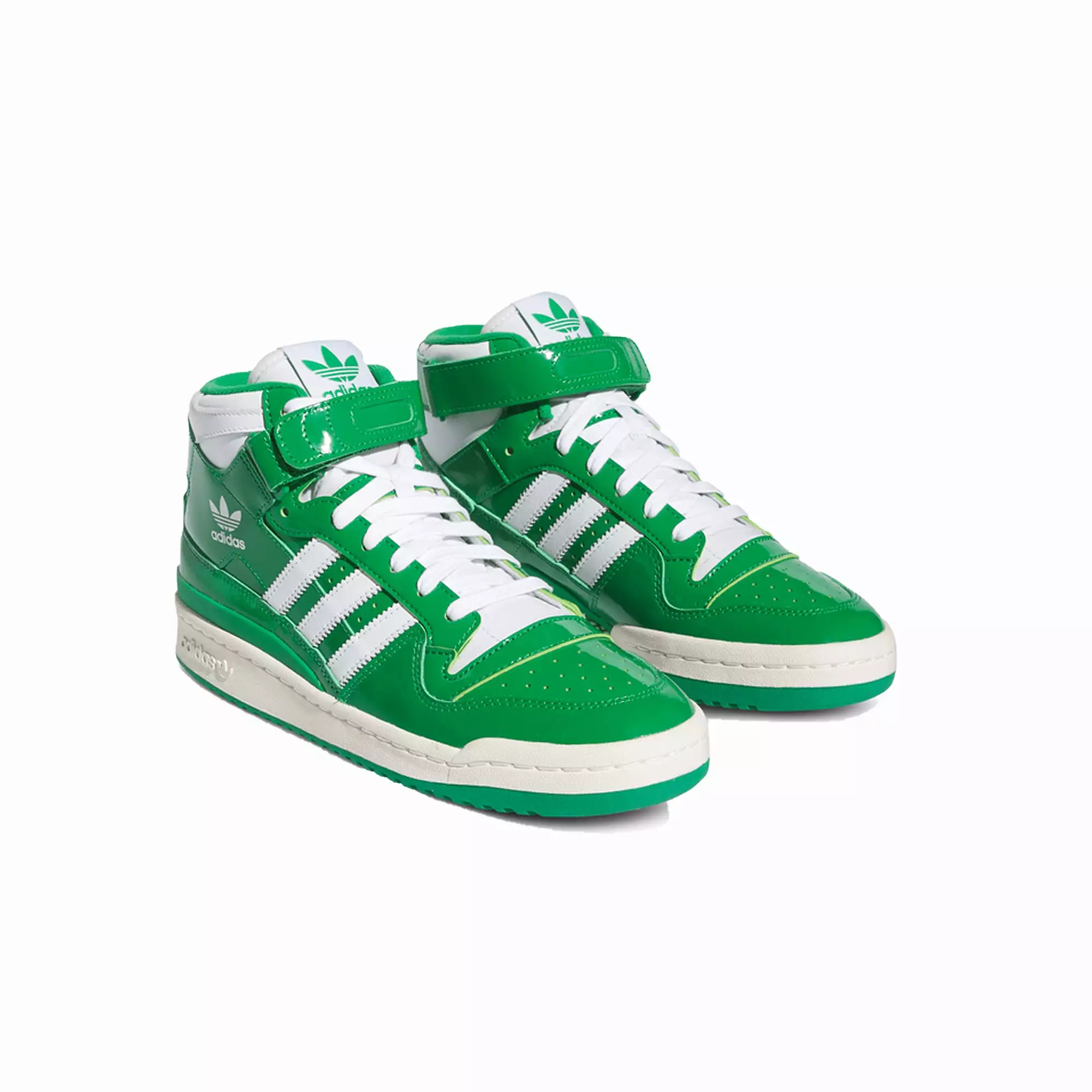 FORUM MID 'GREEN/FTWR WHITE/CREAM WHITE'