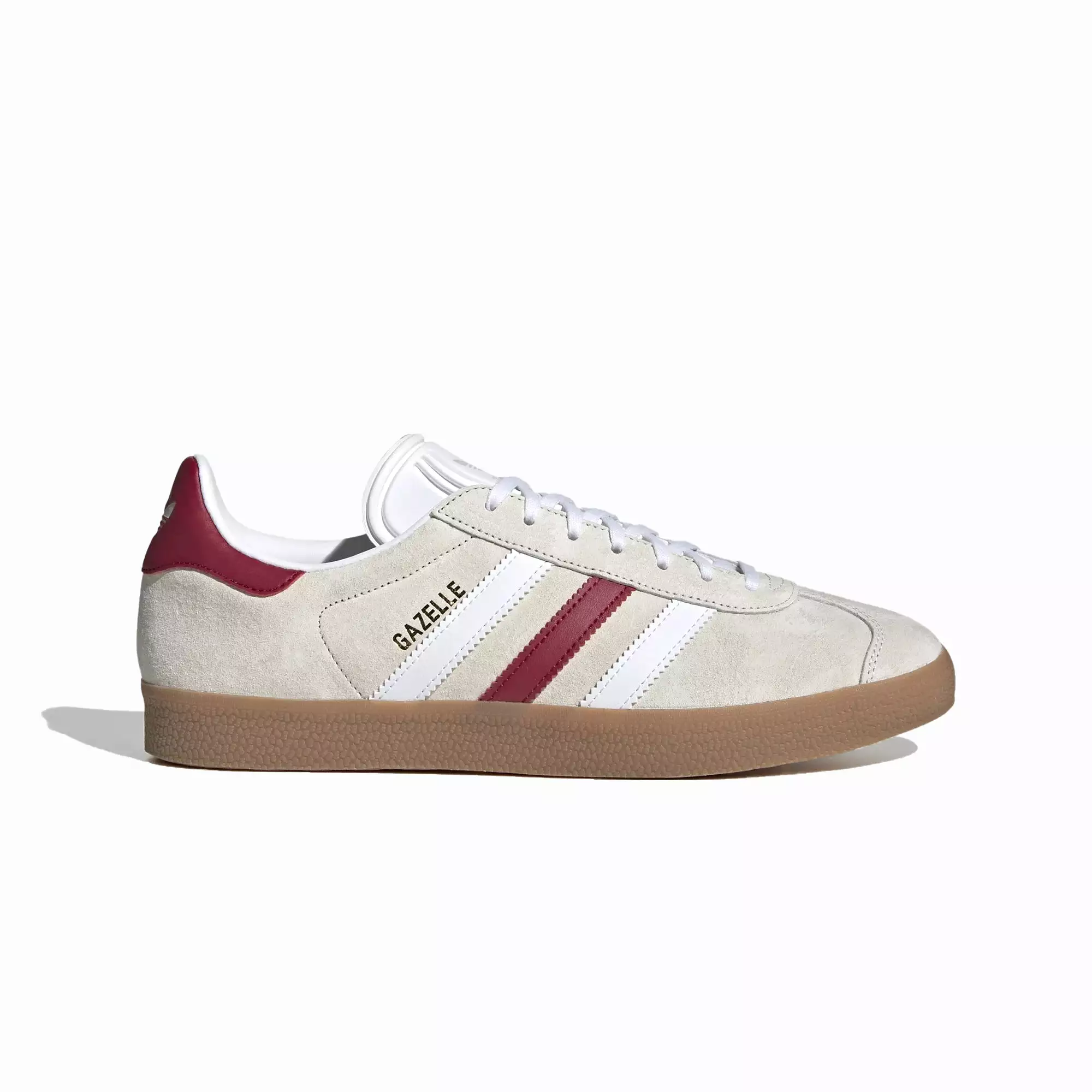 GAZELLE 'ALUMINIUM/WHITE/BURGUNDY'