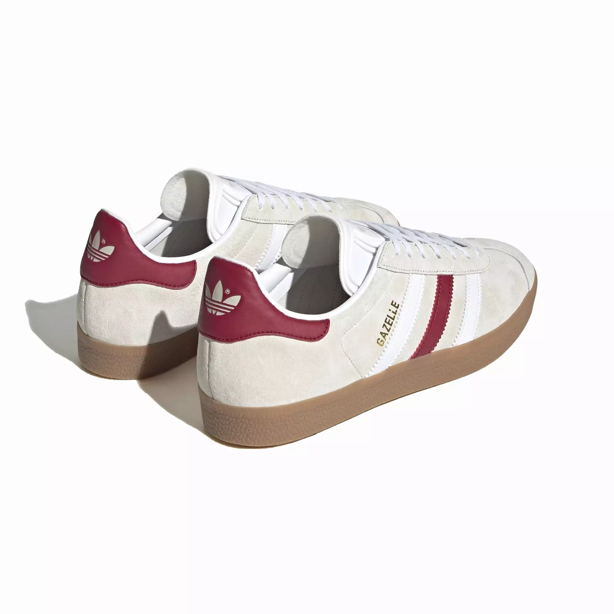 GAZELLE 'ALUMINIUM/WHITE/BURGUNDY'