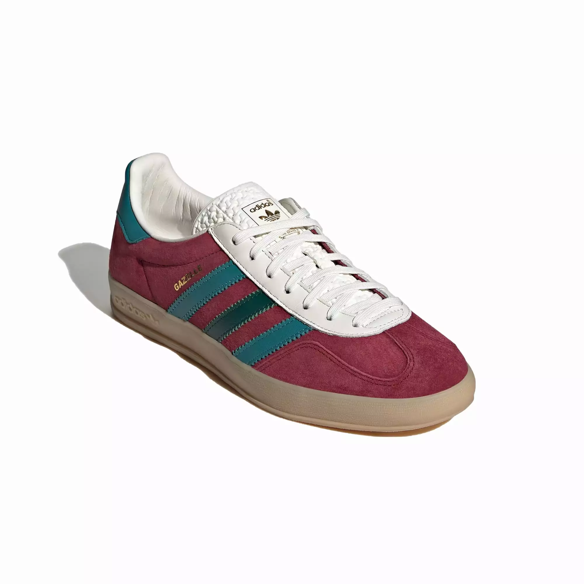 GAZELLE INDOOR 'BURGUNDY/GREEN'