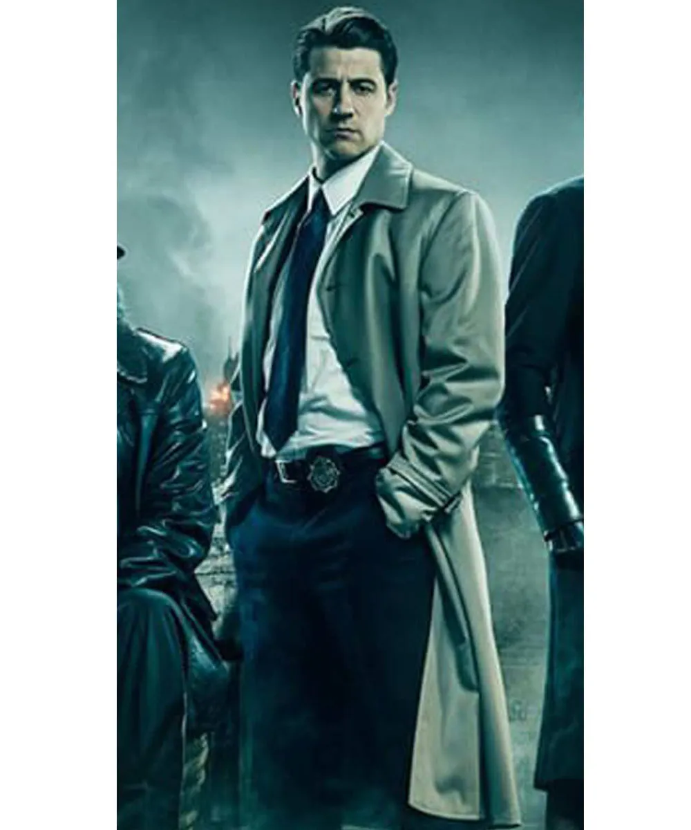 Gotham Season 5 Ben Mckenzie Trench Coat