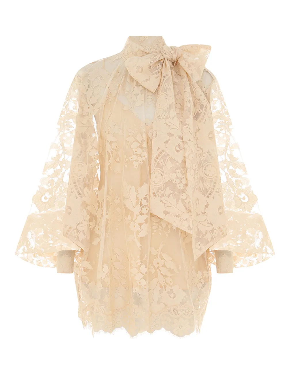 Illustration Lace Blouse