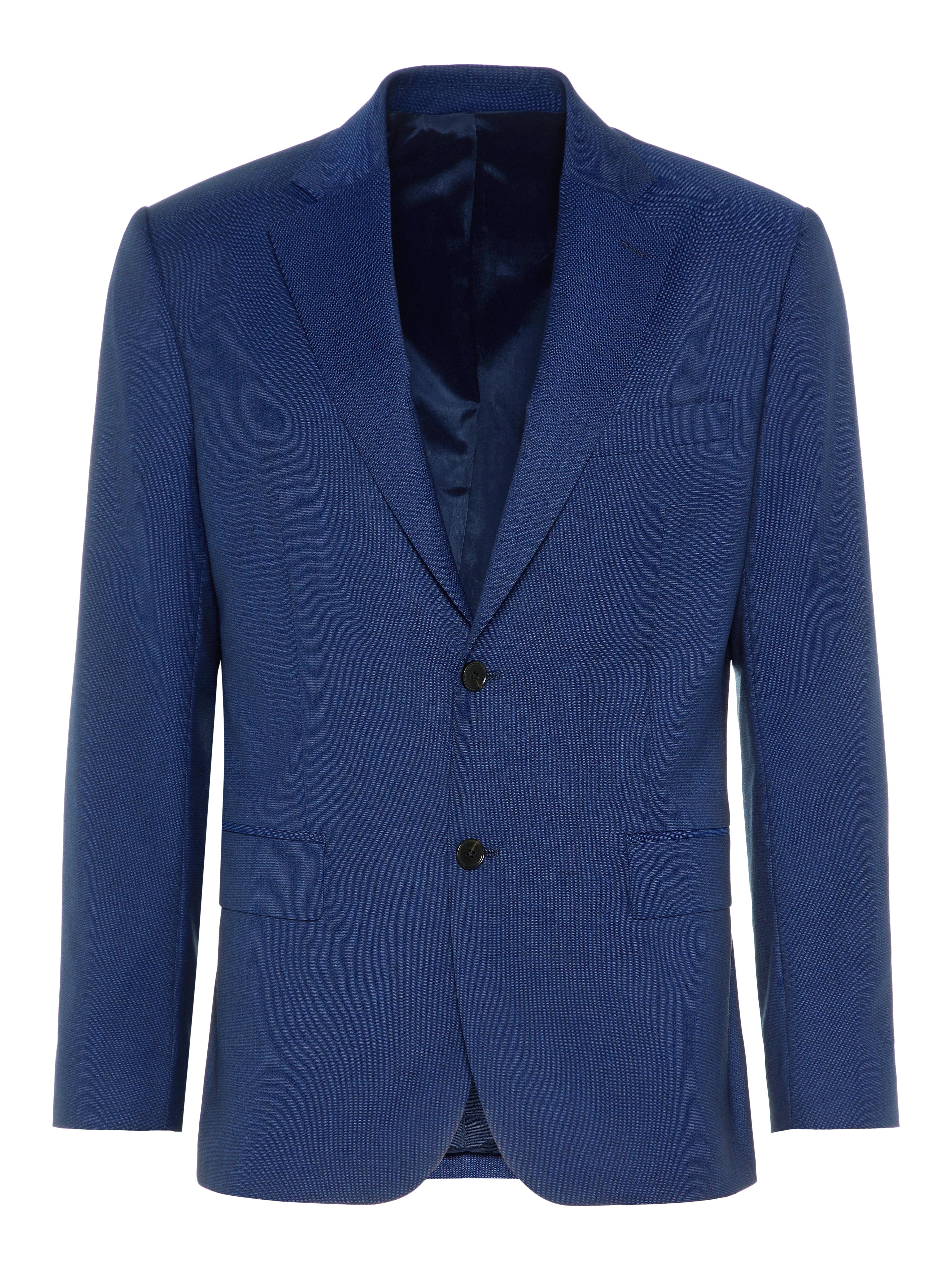 J.Lindeberg Mens Donnie Moving Micro Blazer - MID BLUE