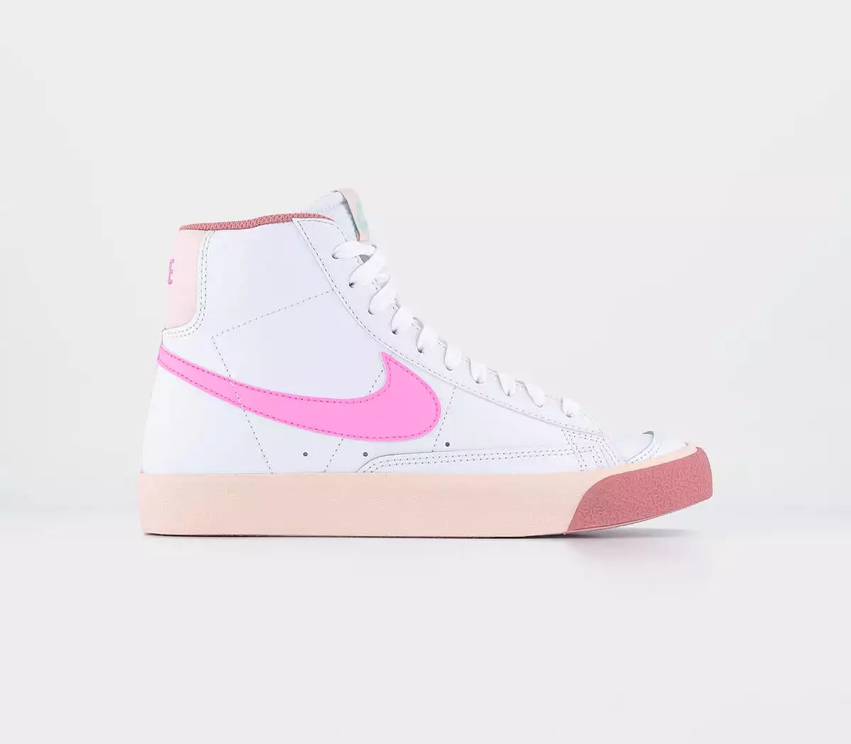 Kids Nike Blazer Mid '77 Gs Trainers White Pink Spell Guava Ice Jade Ice