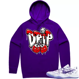 Kobe 8 Court Purple 8s Hoodie to Match - RED MONEY DRIP